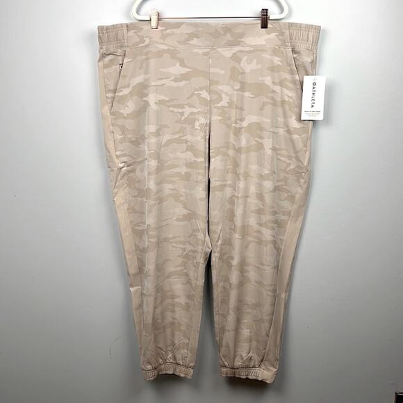 Athleta Brooklyn Camo jogger NEW plus size women’s size 26 - Picture 1 of 9